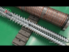 Deux vis et un canon parallèles pour la granulation de profilés de tuyaux en PVC